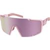 Scott - Occhiali da sole - Shield Compact Light Pink Amp Lavender Chrome S3 - Rosa