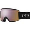 Smith - Masque de ski - Squad S Black Chromapop Everyday Rose Gold Mirror in Silicone - Nero