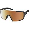 Scott - Occhiali da sole fotocromatici - Shield Ls Black Amp Ls Gold Chrome S1-3 - Nero