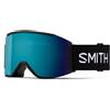 Smith - Maschera da sci/snowboard - Squad Mag Black / Chromapop Sun Blue Mirror - Nero