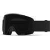 Smith - Maschera da sci/snowboard - Stash XL Blackout / Chromapop Sun Black + ChromaPop Storm Blue Sensor Mirror - Nero