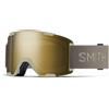 Smith - Maschera da sci/snowboard - Stash XL Chalk / Chromapop Sun Black Gold Mirror +ChromaPop Storm Blue Sensor Mirror - Beige