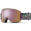 Smith - Maschera da sci/snowboard - Squad Iris Pham Ac / Chromapop Everyday Rose Gold Mirror + ChromaPop Storm Blue Sensor Mirror - Beige