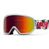 Smith - Maschera da sci/snowboard - Transfer Matej Svancer Ac / Red Sol-X Mirror Antifog - Bianco