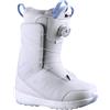 Salomon Snowboard - Scarponi da snowboard - Pearl BOA Gray Violet/Brunnera Blue/White - Taglia 38 - Bianco
