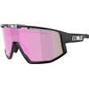 Bliz - Occhiali da sole sportivi - Fusion Small Matt Black Brown w Rose Multi - Nero