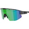 Bliz - Occhiali da sole versatili - Matrix Crystal Black Brown W Green Multi - Nero