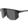 Bliz - Occhiali da sole versatili - Hero Small Matt Black Smoke w Silver Mirror in Pelle - Nero