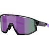 Bliz - Occhiali da sole - Fusion Small Crystal Black/Grey in Pelle - Nero