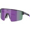 Bliz - Occhiali da sole - P004 Small Crystal Black/Grey in Pelle - Grigio