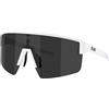 Bliz - Occhiali da sole - P004 Small Matte White/Smoke in Pelle - Bianco
