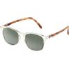 Izipizi - Occhiali da sole polarizzati - Sun #E Sandstorm Polarized in Pelle - Bianco