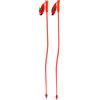 One Way - Bastoncini da sci da gara - RD 16 GS Bent in Alluminio - Taglia 120 cm - rosso