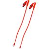 One Way - Bastoncini da sci - RD GS Junior in Alluminio - Taglia 105 cm - Arancione