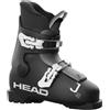 Head - Scarponi da sci all-mountain - J2 Black - Taglia Bambino 21.5 - Nero
