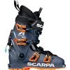 Scarpa - Scarponi da sci alpinismo e sci alpino compatibili Gripwalk - 4-Quattro GT Titan Orange in Alluminio - Taglia 41,5 - Blu navy