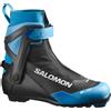Salomon - Scarponi da sci di fondo - S/Lab Skate JR in Pelle - Taglia 38 - Nero