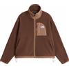 The North Face - Pile caldo e confortevole - W Yumiori Off Peak Full Zip Jacket Smokey Brown Garnet per Donne in Poliestere Riciclato - Taglia M - Marrone