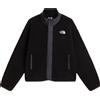 The North Face - Pile morbido e confortevole - W Cragmont Snap Front Fleece Jacket TNF Black Anthracite Grey per Donne in Poliestere Riciclato - Taglia S - Nero