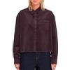 Volcom - Chemise en velours côtelé - Weellow Corduroy Shirt W Raisin per Donne in Cotone - Taglia XS - Viola