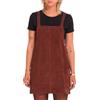 Volcom - Vestito in cotone - Power Chord Dress Tobacco Brown per Donne in Cotone - Taglia S - Marrone