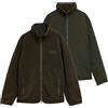 Barbour - Pile sherpa reversibile - Reversible Fleece Jacket Sage per Uomo - Taglia M - Kaki