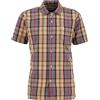 Barbour - Camicia Uomo in Cotone goffrato - Clyde Seersucker Tartan Summer Fit Shirt Dress Tartan per Uomo in Cotone - Taglia M - Viola