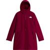 The North Face - Parka da escursionismo impermeabile - W Hikesteller Insulated Parka Burgundy Crush per Donne - Taglia S - Bordeaux