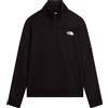 The North Face - Felpa comoda e versatile - M Mountain Athletics 1/4 Zip Fleece 2.0 TNF Black per Uomo in Poliestere Riciclato - Taglia S - Nero