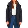 Volcom - Parka impermeabile foderato in sherpa - Somestone 10K Parka W Black per Donne in Pelle - Taglia XS - Nero