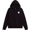 The North Face - Felpa con cappuccio - M Box Half Dome Regular Hoodie TNF Black per Uomo in Cotone - Taglia S - Nero