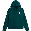 The North Face - Felpa con cappuccio - M Box Half Dome Regular Hoodie Pacific Teal per Uomo in Cotone - Taglia XS - Verde