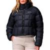 Columbia - Piumino corto idrorepellente - Puffect III Cropped Jacket Black per Donne in Nylon - Taglia S - Nero