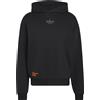 Adidas - Felpa con cappuccio in cotone - Shmoofoil XPL Hoody Black per Donne in Cotone - Taglia M - Nero