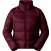 The North Face - Piumino - W Hyalite Down Jacket Only Beetroot per Donne in Pelle - Taglia XS - Bordeaux