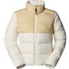 The North Face - Piumino donna con zip - W Saikuru Jacket Gravel White Dune per Donne in Pelle - Taglia S - Beige