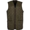 Barbour - Gilet imbottito senza maniche - Polarquilt Waistcoat/Zip-In Liner Olive per Uomo - Taglia S - Kaki