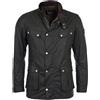 Barbour - Giacca isolante e impermeabile in cotone cerato - B.Intl Duke Wax Jacket Sage per Uomo - Taglia S - Verde