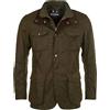 Barbour - Giacca cerata autentica con gilet integrato - Ogston Wax Jacket Olive per Uomo in Pelle - Taglia S - Verde