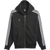 Adidas Originals - Giacca da tuta in felpa spazzolata - Tyshawn Track Jacket Black/White per Uomo in Cotone - Taglia M - Nero