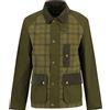 Barbour - Giacca Uomo in Cotone - Festival Modified Bedale Jacket Dusky Green Tartan per Uomo in Cotone - Taglia M - Kaki