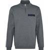 Barbour - Felpa uomo mezza zip in Cotone - Cotes Half Zip Sweatshirt Mid Grey Marl per Uomo in Cotone - Taglia M - Grigio