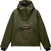 Napapijri - Giacca antivento impermeabile, isolante - Rainforest Next Olive Night per Uomo in Nylon - Taglia M - Kaki