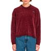 Volcom - Maglione a collo rotondo - Bubble Tease Sweater W Brick per Donne - Taglia XS - Bordeaux