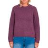 Volcom - Maglione a collo rotondo - Wedmonder Sweater W Orchid per Donne in Lana Vergine - Taglia S - Viola