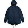 Rains - Giacca impermeabile e antivento - Fishtail Jacket W3 Navy per Uomo - Taglia XS - Blu navy
