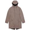 Rains - Giacca lunga impermeabile - Long Jacket W3 Cinder per Uomo - Taglia XS - Beige