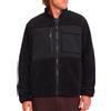 Volcom - Giacca in pile sherpa con cerniera - Storm Stone Zip Fleece Raisin per Uomo - Taglia S - Nero