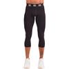 Saxx Underwear - Collant 3/4 respirante - Multi-Sport 3/4 Tight Black per Uomo - Taglia S - Nero