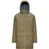 K-Way - Parka isolante e impermeabile - Jarno Twill Marmotta Green Army Blue Airforce per Uomo - Taglia S - Kaki